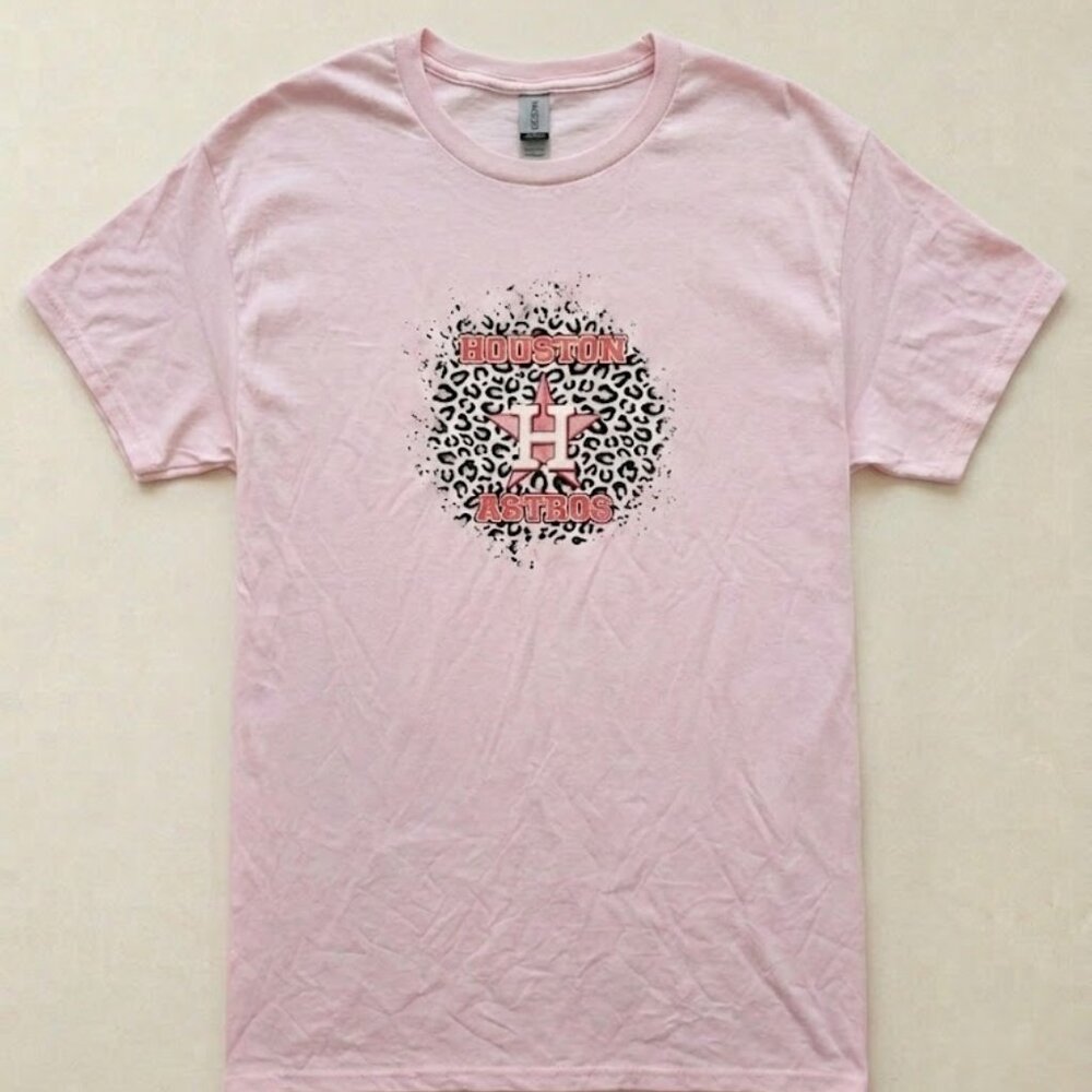 Pink/Leopard Astro T-Shirt
